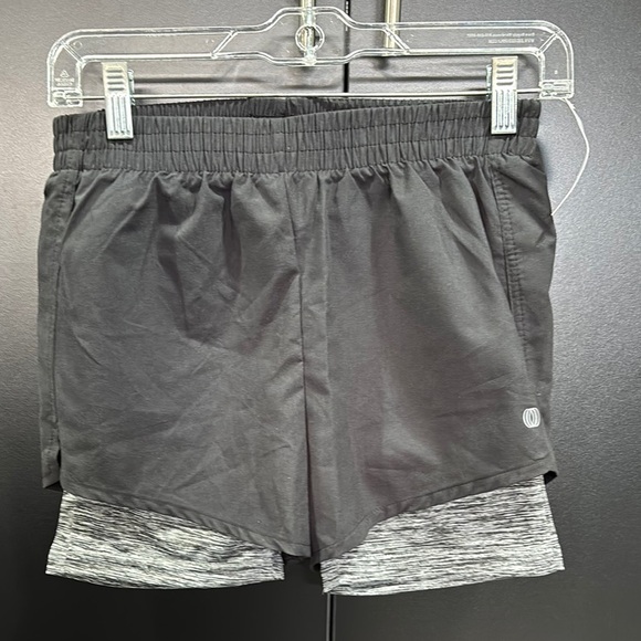 Balance Collection 2 in 1, boxer underlined, elastic waist athletic shorts - Picture 1 of 5